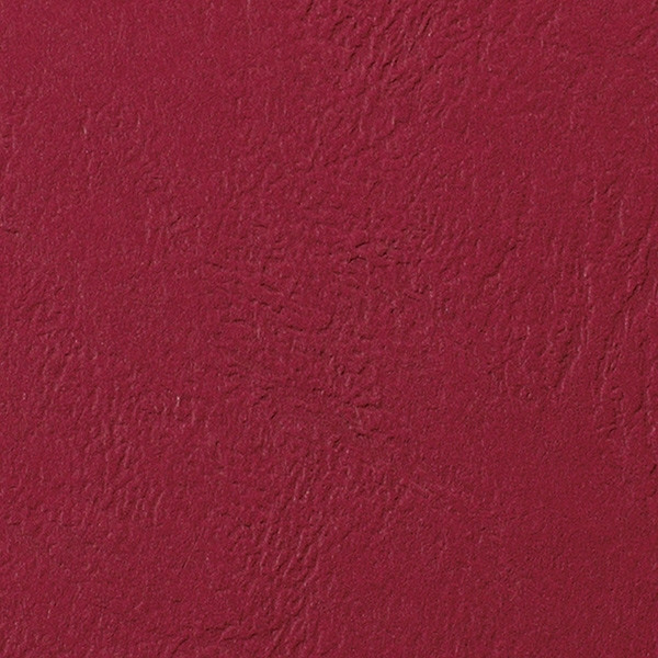 GBC CE040030 Leathergrain couverture de reliure 250 grammes (100 pièces) - rouge foncé 207422 - 1