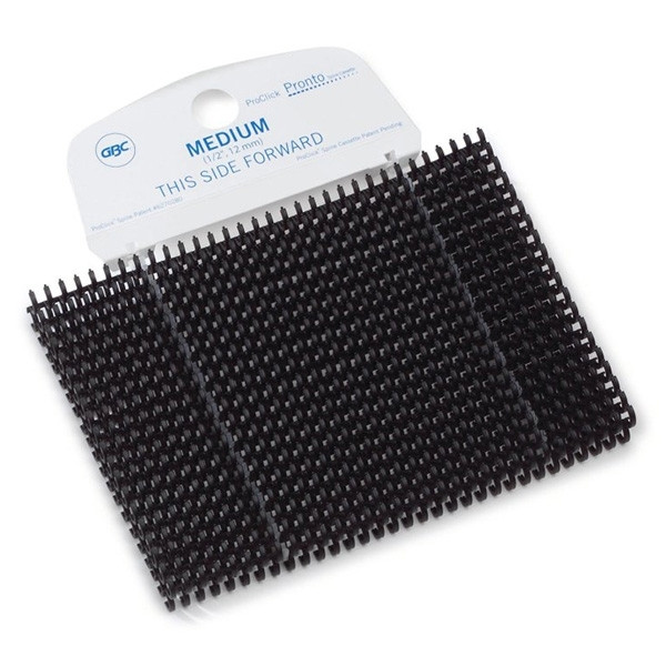 GBC Click peigne de reliure 16 mm 34 trous (100 pièces) - noir 207671 - 1