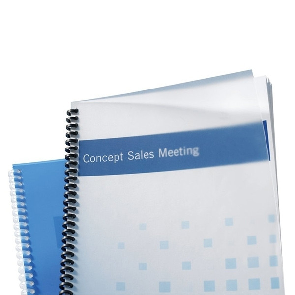 GBC ESP425510 PolyClearView couverture de reliure 500 microns transparente A3 (100 pièces) 207826 - 1