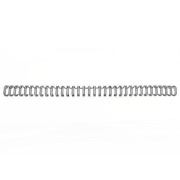 GBC RG8107 peigne métallique 11 mm (100 pièces) - noir 207262 - 1