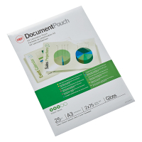 GBC pochette de plastification A3 brillante 2x75 microns (25 pièces) 207060