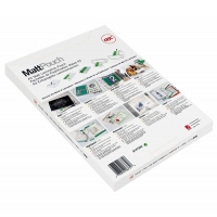 GBC pochette de plastification A4 mat/brillant 2x75 microns (50 pièces) 207616