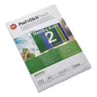 GBC pochette de plastification auto-adhésive A3 brillante 2x125 microns (100 pièces) 207086