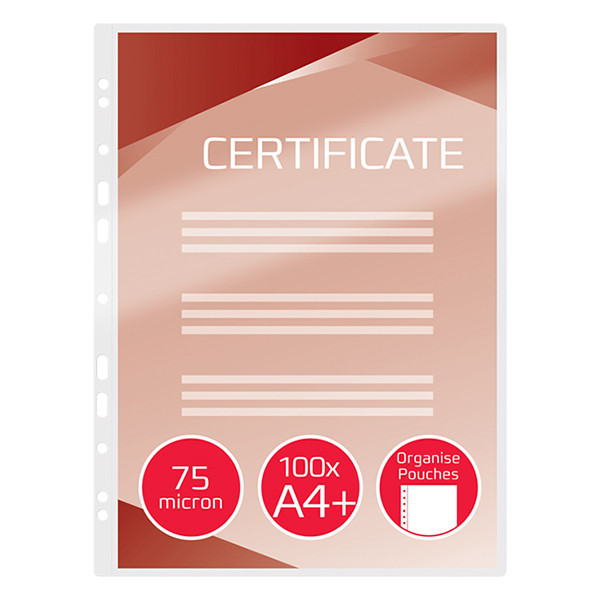 GBC pochette de plastification de classeur A4 brillante 2x75 microns (100 pièces) 207038 - 2