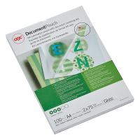 GBC pochette de plastification pour document A4 brillante 2x75 microns (100 pièces) 207000