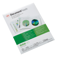 GBC pochette de plastification pour document A5 brillante 2x75 microns (25 pièces) 207593