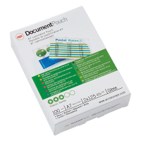 GBC pochette de plastification pour document A7 brillante 2x125 microns (100 pièces) 207020
