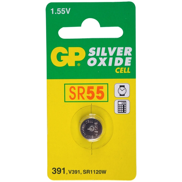 GP SR55 oxyde d'argent pile bouton 1 pièce 215100 - 1