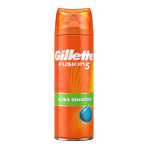 Gillette Fusion Hydra Sensitive Skin gel à raser (200 ml) SGI00004 - 1