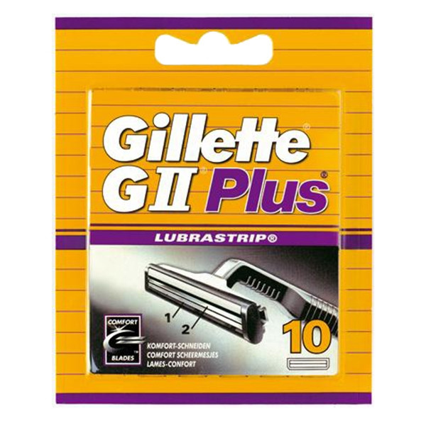Gillette GII Plus lames de rasoir (10 pièces) SGI00025 - 1