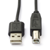 Goobay câble USB-A vers USB-B (3 mètres) N010204009 - 1