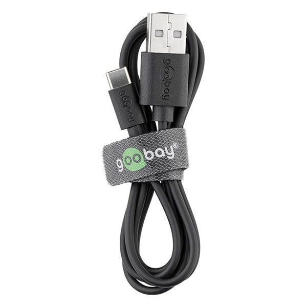 Goobay câble USB-A vers USB-C (0,1 mètre) - noir K010214056 - 3