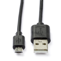 Goobay câble USB-A vers micro-USB (1 mètre) - noir N010201013