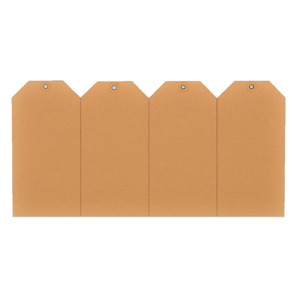 HF2 étiquettes avec œillet de suspension 40 x 80 mm (1000 pièces) - chamois 226902 - 1