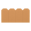 HF2 étiquettes avec œillet de suspension 60 x 120 mm (1000 pièces) - chamois 226904 - 1