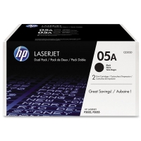 HP 05A (CE505D) toner duopack (d'origine) - noir 054770