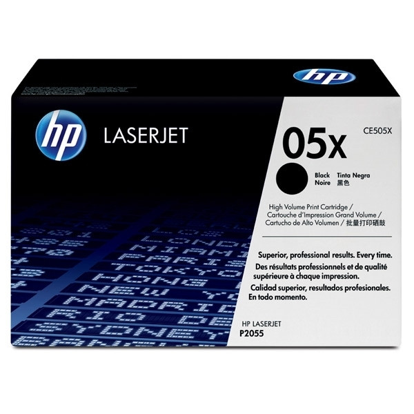 HP 05X (CE505X) toner haute capacité (d'origine) - noir 039852 - 1