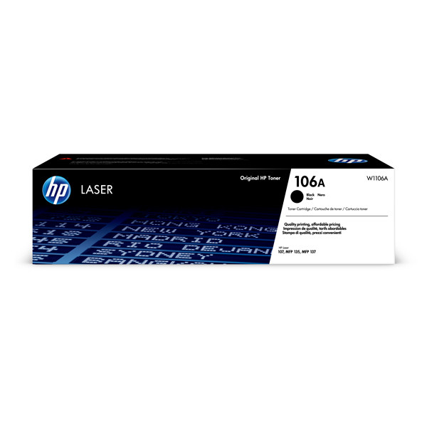 HP 106A (W1106A) toner (d'origine) - noir 055454 - 1