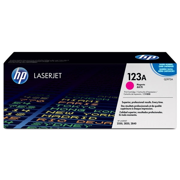 HP 123A (Q3973A) toner (d'origine) - magenta 039490 - 1