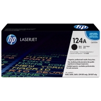 HP 124A (Q6000A) toner (d'origine) - noir 039540