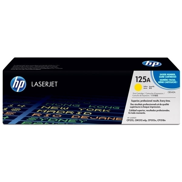 HP 125A (CB542A) toner (d'origine) - jaune 039808 - 1