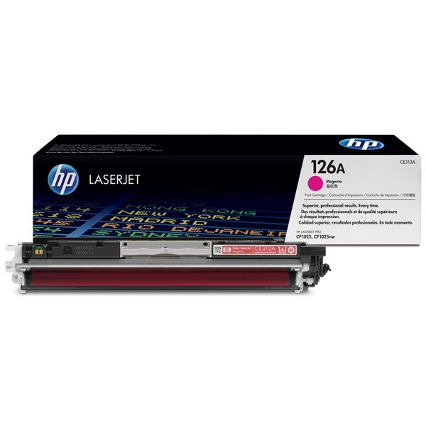 HP 126A (CE313A) toner (d'origine) - magenta 054006 - 1