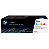HP 128A (CF371AM) multipack (d'origine) - cyan/magenta/jaune 054760