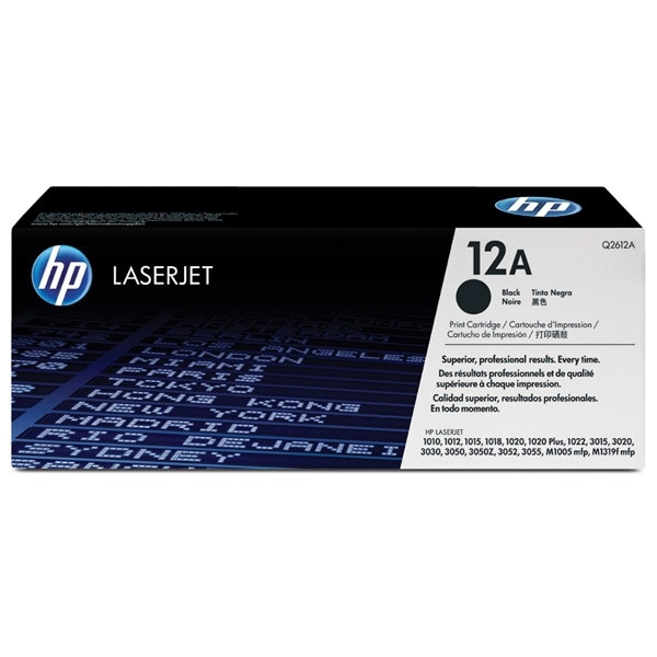 HP 12A (Q2612A) toner (d'origine) - noir 039250 - 1