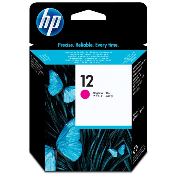 HP 12 (C5025A) tête d'impression magenta (d'origine) 031420 - 1