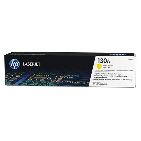 HP 130A (CF352A) toner (d'origine) - jaune 054754 - 1