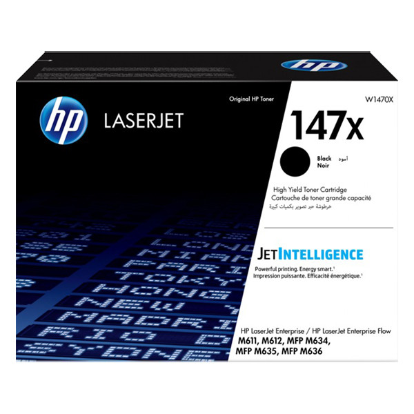 HP 147X (W1470X) toner haute capacité (d'origine) - noir 093072 - 1
