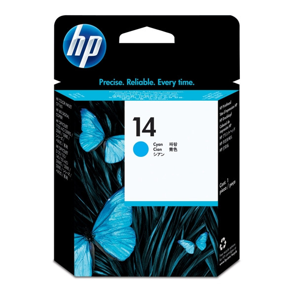HP 14 (C4921AE) tête d'impression (d'origine) - cyan 031330 - 1
