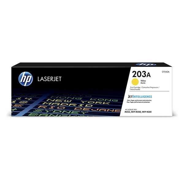 HP 203A (CF542A) toner (d'origine) - jaune 055216 - 1