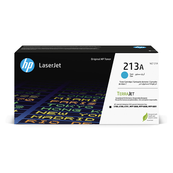 HP 213A (W2131A) toner (d'origine) - cyan 133030 - 1
