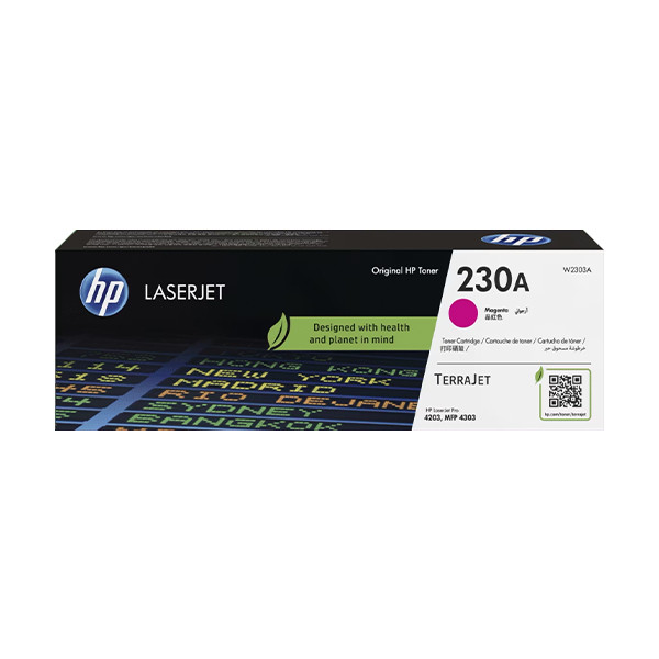 HP 230A (W2303A) toner (d'origine) - magenta 133058 - 1