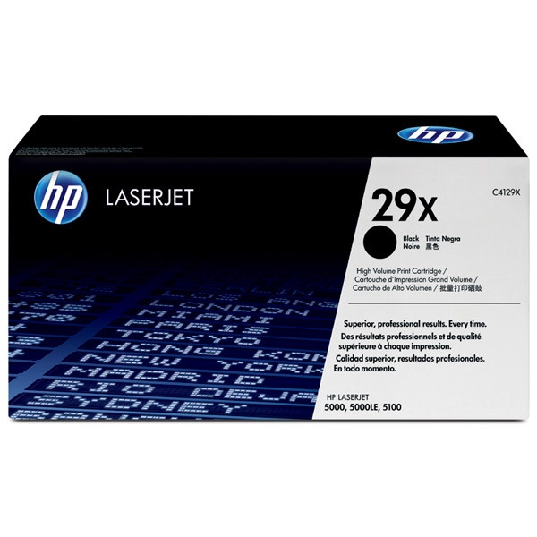 HP 29X (C4129X) toner (d'origine) - noir 032142 - 1