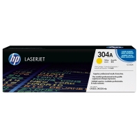 HP 304A (de CC532A) toner jaune (d'origine) 039826