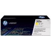 HP 305A (CE412A) toner (d'origine) - jaune