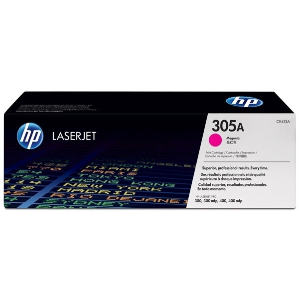 HP 305A (CE413A) toner (d'origine) - magenta 054064 - 1