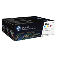 HP 305A (CF370AM) multipack (d'origine) - cyan/magenta/jaune 054766