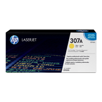 HP 307A (CE742A) toner (d'origine) - jaune 039906