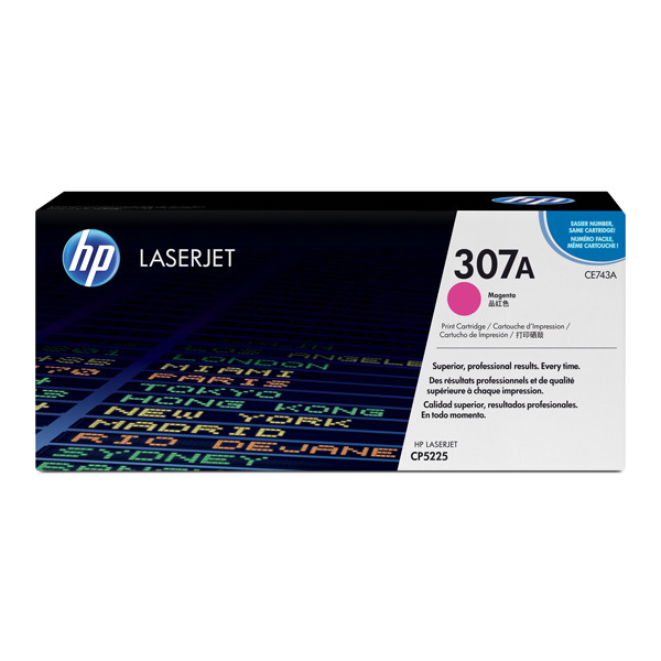HP 307A (CE743A) toner (d'origine) - magenta 039908 - 1