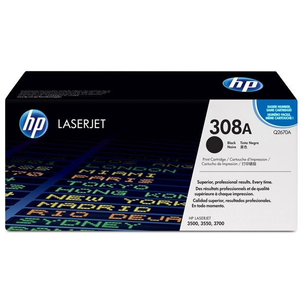 HP 308A (Q2670A) toner (d'origine) - noir 039310 - 1
