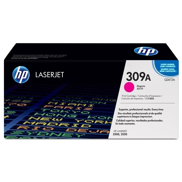HP 309A (Q2673A) toner (d'origine) - magenta 039340 - 1