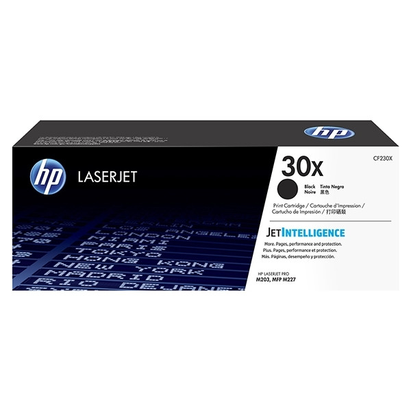 HP 30X (CF230X) toner haute capacité (d'origine) - noir 055122 - 1