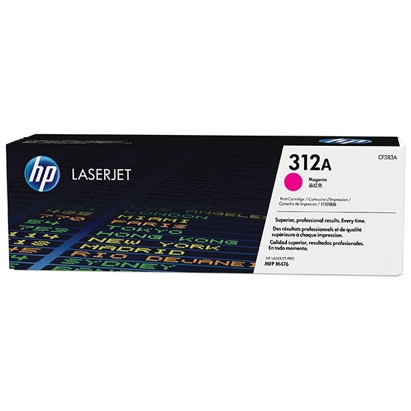 HP 312A (CF383A) toner (d'origine) - magenta 054790 - 1
