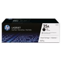 HP 35AD (CB435AD) pack double toner (d'origine) - noir 054090