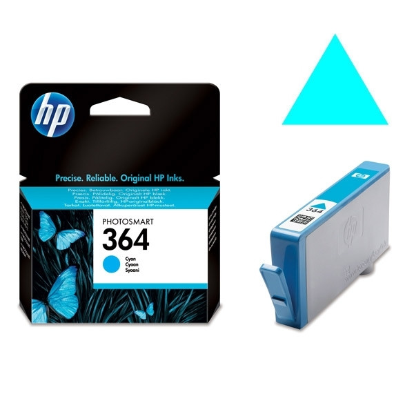 HP 364 (CB318EE) cartouche d'encre (d'origine) - cyan 031872 - 1