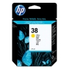 HP 38 (C9417A de) cartouche d'encre jaune (d'origine) 030470 - 1
