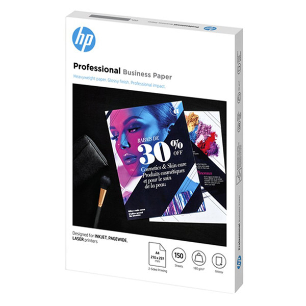 HP 3VK91A Laser Professional Business papier 180 g/m² brillant (150 feuilles) 151150 - 1